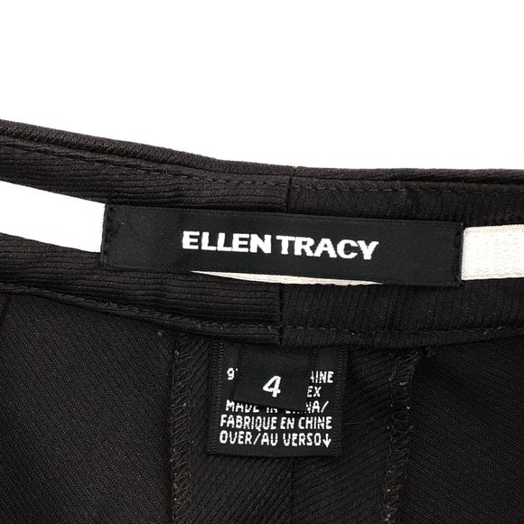 Ellen Tracy Black High Rise Wide-Leg Pants | Versatile for Any Occasion - Picture 5 of 6